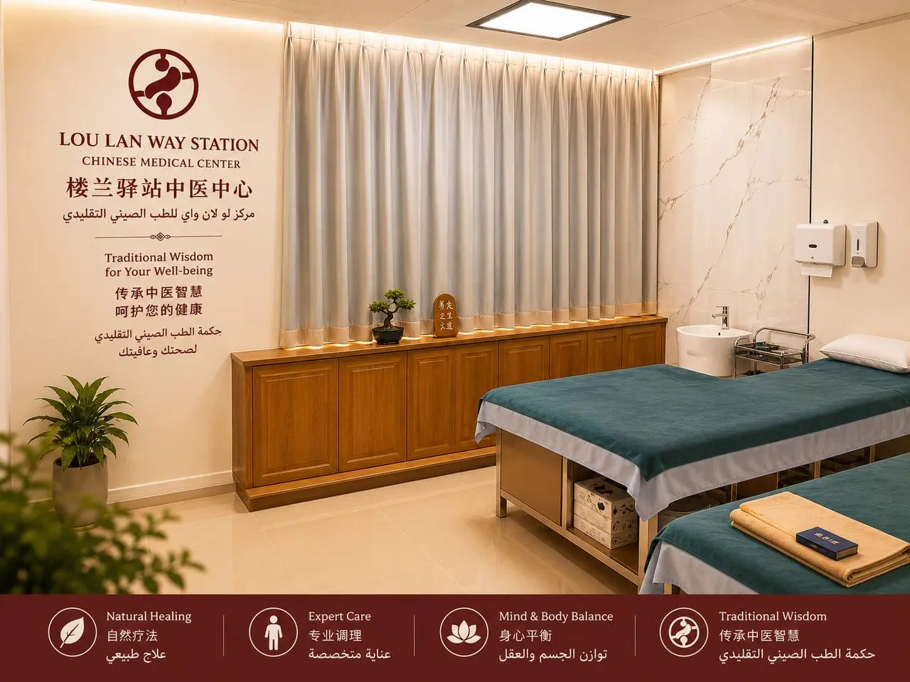 Lou Lan dual treatment room